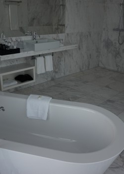 Naimpregnovaná koupelna vypadá luxusně a je uživatelsky velmi příjemná.